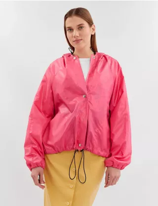 Картинка Куртка-бомбер рожева