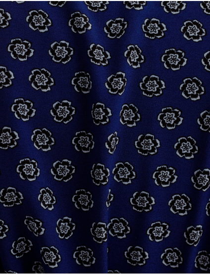 Картинка Сорочка синя з принтом