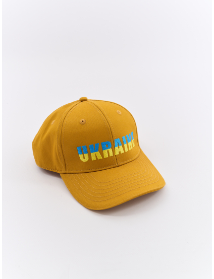 Картинка Жовта кепка "UKRAINE"