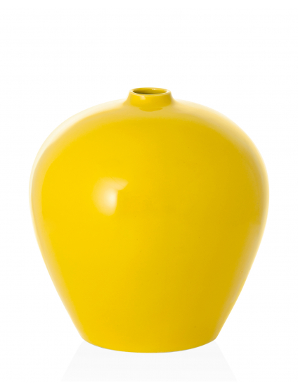 Картинка Керамічна жовта ваза