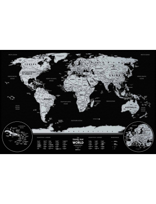 Картинка Чорно-срібна скретч-карта