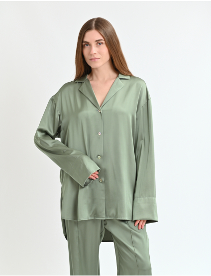 Картинка Світло-зелена блуза