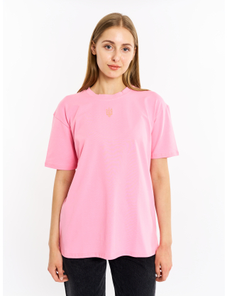 Картинка Рожева футболка "Тризуб"