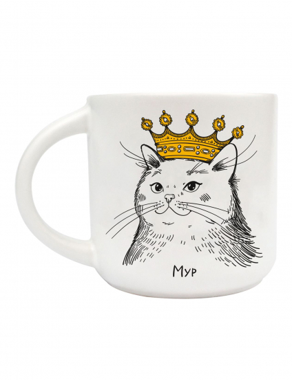 Картинка Чашка "Киця в короні"