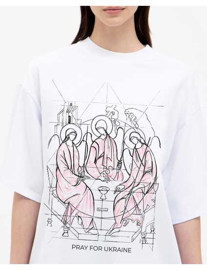 Картинка Біла футболка "Трійця"