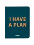 Картинка Планер «I HAVE A PLAN» зелений