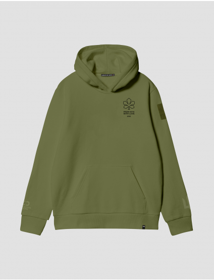 Картинка Зелений худі "From Kyiv with Love"