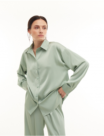 Картинка Сорочка світло-зелена