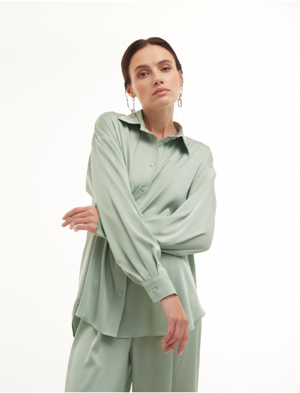 Картинка Сорочка світло-зелена