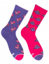 Картинка Фіолетові чоловічі шкарпетки