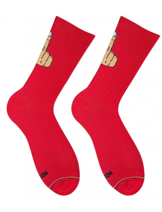 Картинка Червоні жіночі шкарпетки