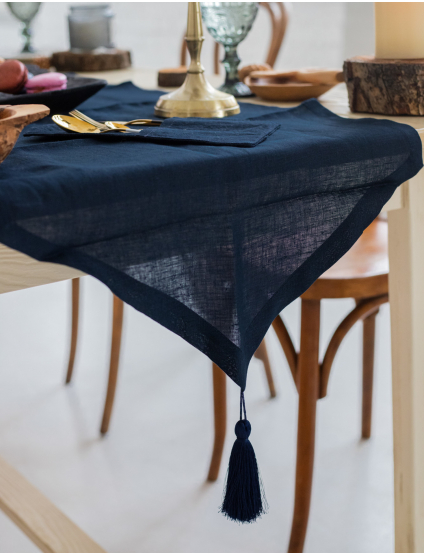 Картинка Темно-синя доріжка на стіл