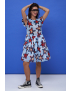 Картинка Синя принтована сукня
