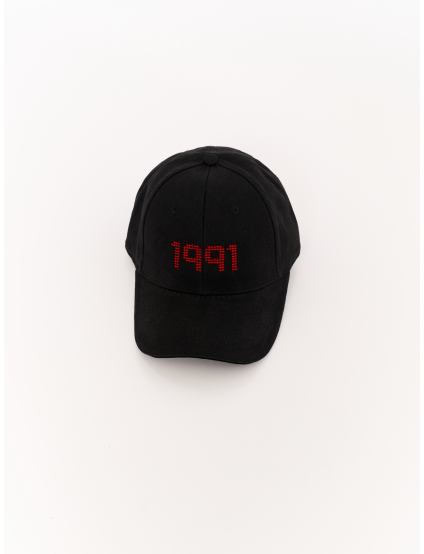 Картинка Чорна кепка "1991"