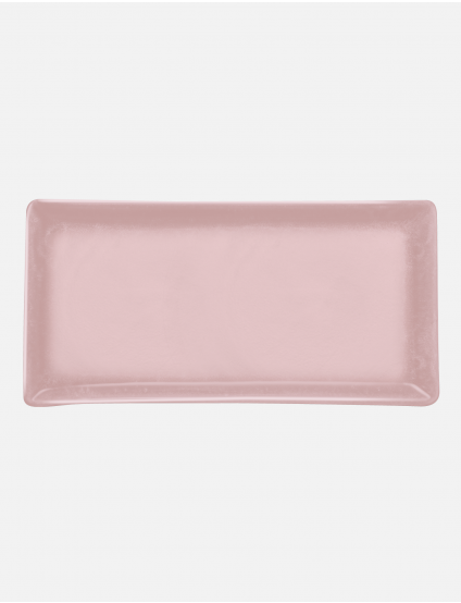 Картинка Рожева прямокутна тарілка