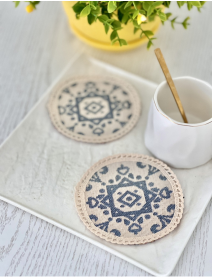 Картинка Набір вишитих серветок 