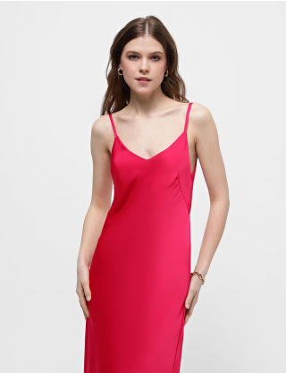 Картинка Сукня "Sliр dress" рожева