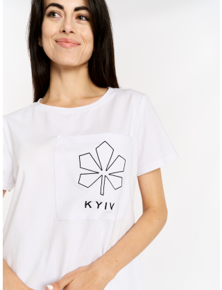 Картинка Біла футболка "KYIV"