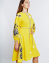 Картинка Вишита сукня жовта 