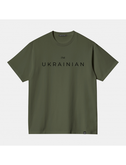 Картинка Зелена футболка "I'm Ukrainian"