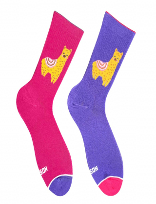 Картинка Фіолетово-рожеві шкарпетки