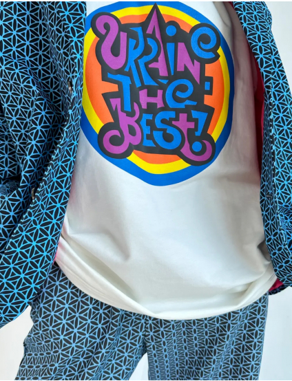 Картинка Біла футболка «Українська мантра»