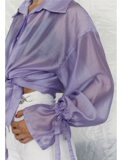 Картинка Фіолетова блуза