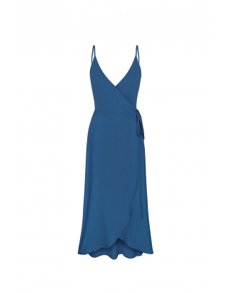 Картинка Синя сукня на запах