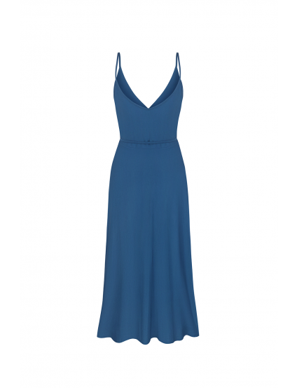 Картинка Синя сукня на запах