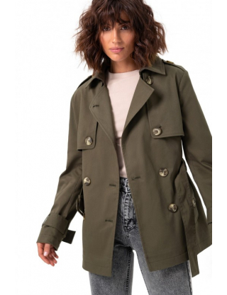 Картинка Темно-зелений плащ