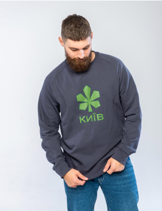 Картинка Світшот "Київ" сірий