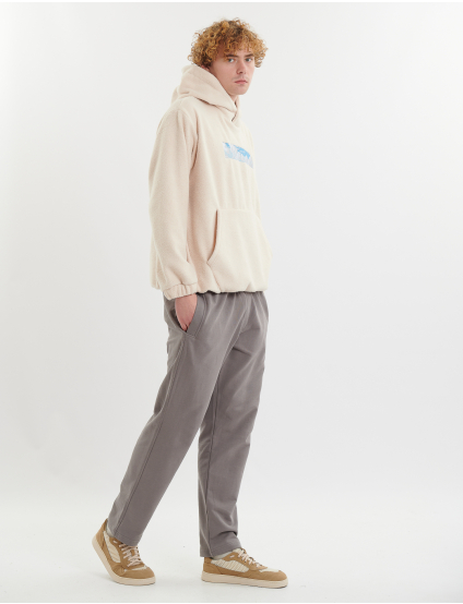 Картинка Бежевий пухнастий худі