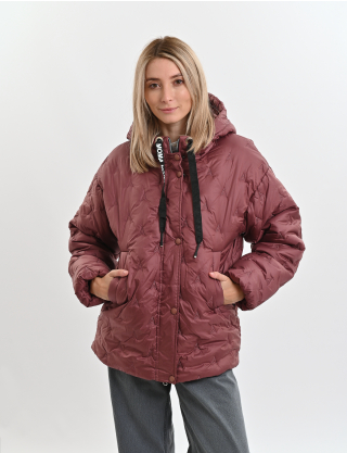 Картинка Бордова куртка