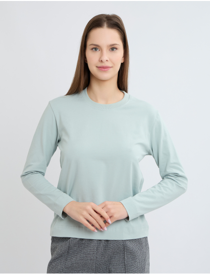 Картинка Лонгслів світло-зелений