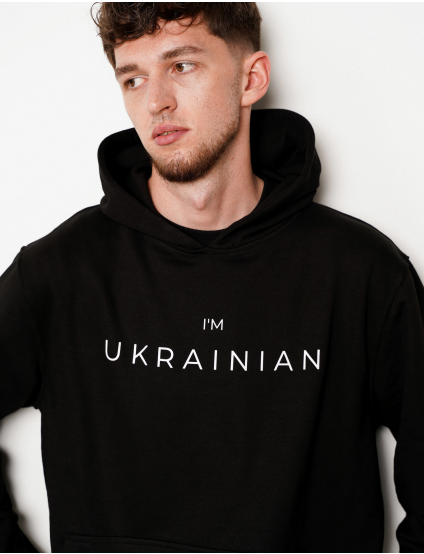Картинка Худі "I'm Ukrainian" чорне