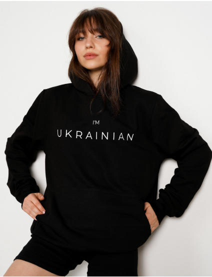 Картинка Худі "I'm Ukrainian" чорне
