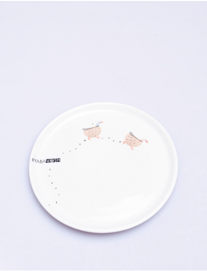 Картинка Тарілка керамічна з принтом