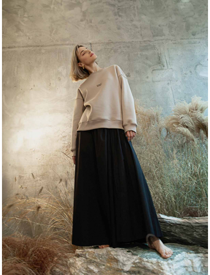 Картинка Бежевий світшот "Україна тут всередині"