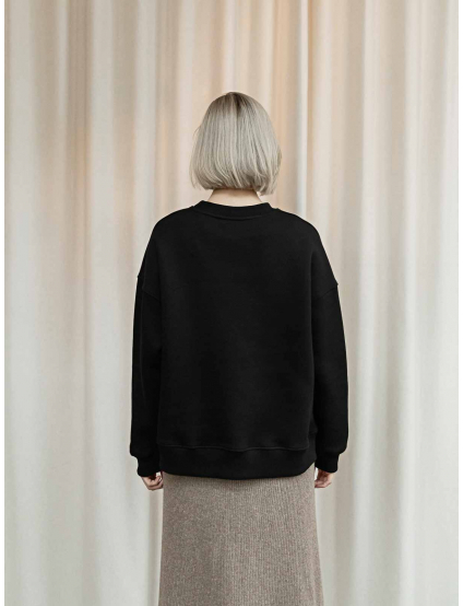 Картинка Чорний світшот "Україна тут всередині"