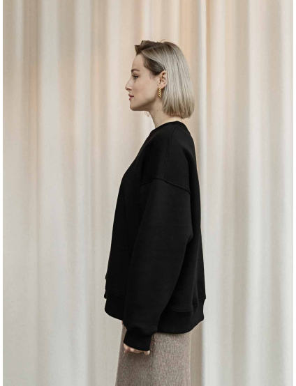 Картинка Чорний світшот "Україна тут всередині"