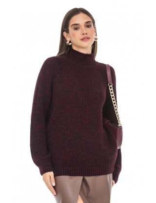 Картинка Бордовий светр