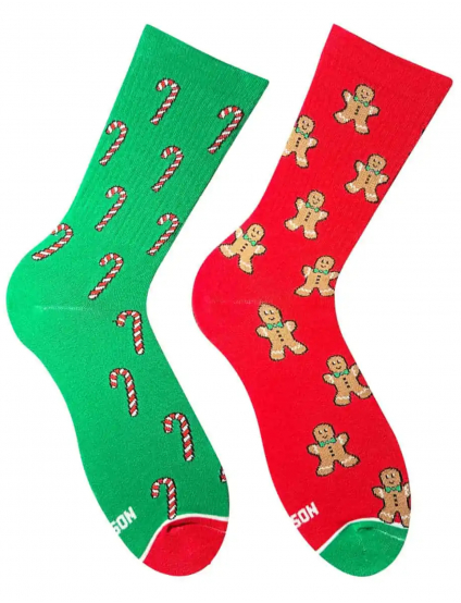 Картинка Червоно-зелені шкарпетки