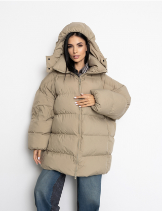 Пуховик зелений Картинка Пуховик зелений