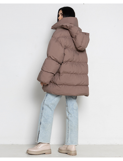 Картинка Пуховик світло-коричневий