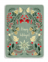 Картинка Постер дерев'яний "Happy holidays"