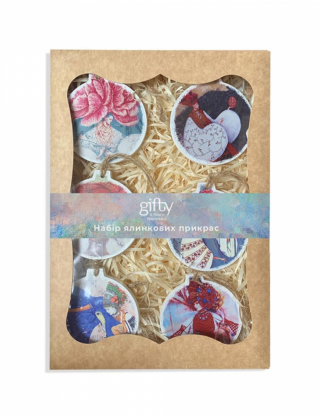 Картинка Набір ялинкових іграшок