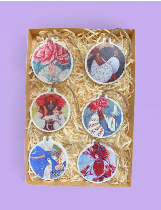 Картинка Набір ялинкових іграшок