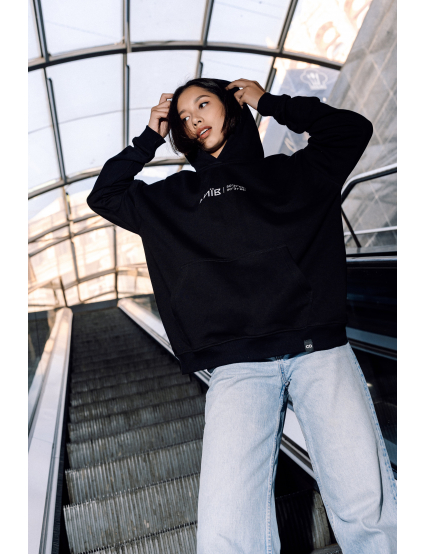 Картинка Худі "Координати Києва" чорне