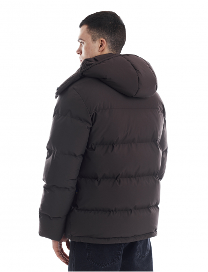 Картинка Пуховик коричневий