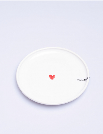 Картинка Тарілка керамічна з принтом